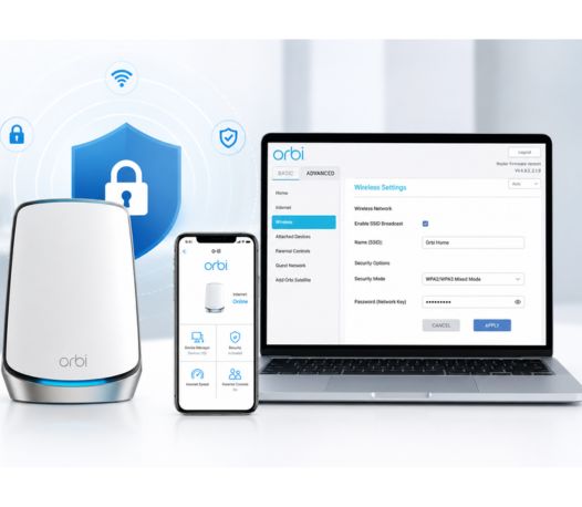 update orbi wifi security