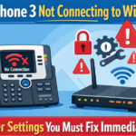 IP Phone 3 Not Connecting to WiFi