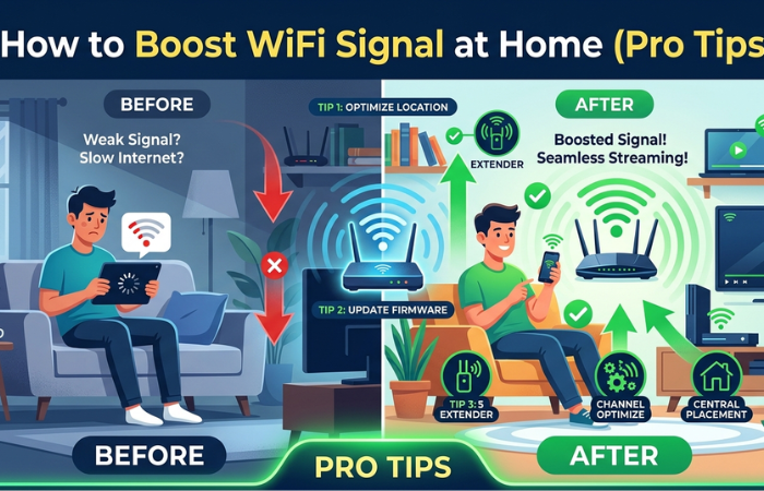 Boost WiFi Signal at Home