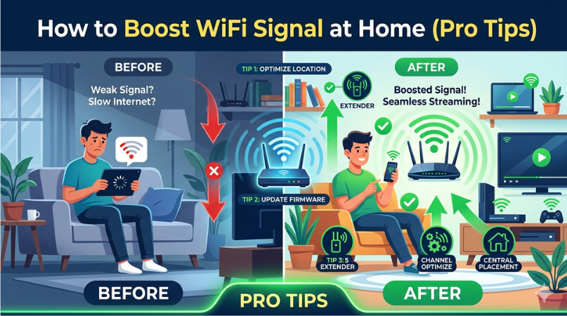 Boost WiFi Signal at Home